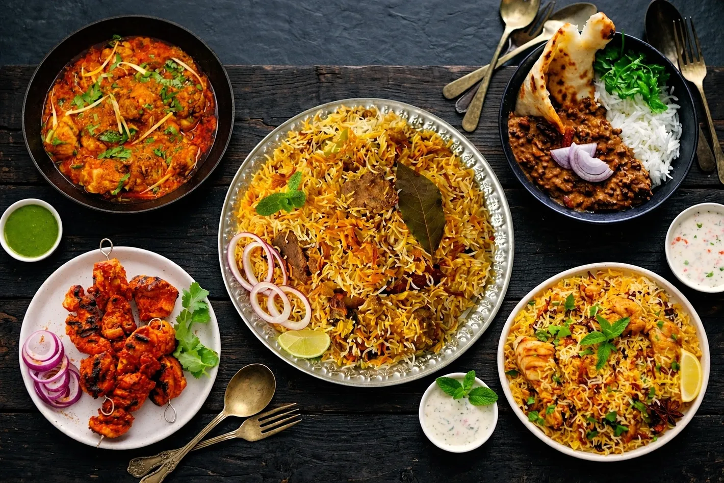 A-One Restaurant - Best Pakistani and Indian halal restaurant in Winnipeg Manitoba serving authentic biryani, karahi and tandoori BBQ