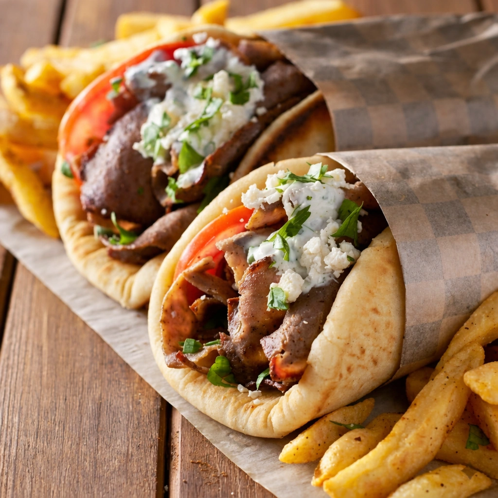 Pakistani BBQ platter with seekh kabab and chapli kabab at A-One halal restaurant Winnipeg MB